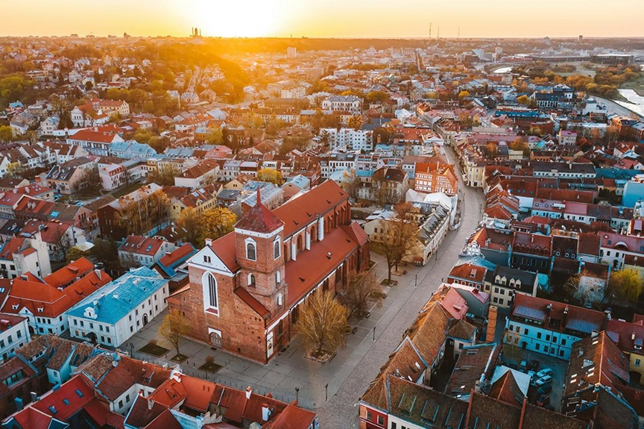 Old Kaunas Apartment Bagian luar foto